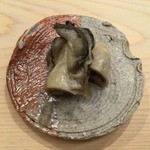 日本橋蛎殻町 すぎた - （2015/11）牡蠣の味噌漬け