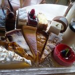 レストラン ラ・マーレ - 2010/07 Gateau Varie 自家製ケーキ ４つを選択　1,000円