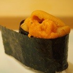 鮨 棗 - 塩水雲丹