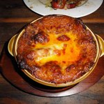 Napaニイガタバル - 皿焼ラザニアのハーフ