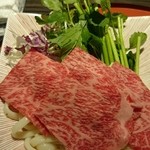 和工房 空海 - 米沢牛のしゃぶしゃぶ