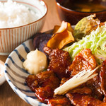 キッチン松 - 生姜焼き定食