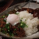 焼鳥 修 - あいがけカレー