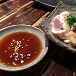 焼鳥 修 - むね刺し用ポン酢