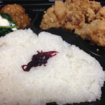 カフェスマイル - 日替わり、唐揚げ&焼きそば