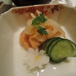 玉屋旅館 - 酢物 
      
      信州サーモンの南蛮
      