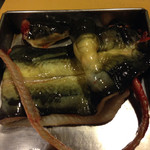 うを徳 - ９月宍道湖産0.8kg天然鰻。これが一番超絶であった。