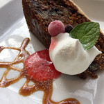 すずとらカフェ - 人参のケーキ。