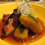 やなぎ澤 - 【再訪30】真蛸桜煮南瓜含め煮