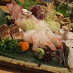 やなぎ澤 - 【再訪30】本日のお刺身盛り合わせ