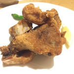 鮨処ノ喜悦 - マグロ頬肉唐揚げ