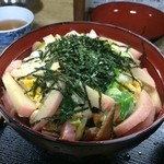 福栄食堂 - 木の葉丼550円