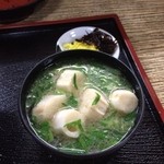 福栄食堂 - 味噌汁100円