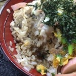 福栄食堂 - 木の葉丼もつゆだく