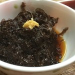 大衆酒場 増やま - 真っ黒な生のり酢