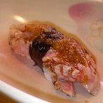 寿司・割烹 鈴政 - カマトロのあぶり