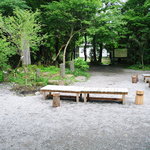 甘酒茶屋 - 庭でくつろげます♪