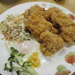 ヒカリ - から揚定食 ６００円　のおかず