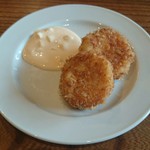 キッチンごりら - ホタテフライ 350円