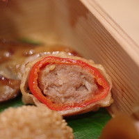 すず木 - 【八寸（はちすん）】、萬願寺蕃椒 （まんぐわんじたうがらし）鴨（かも）詰（づめ））