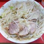 ラーメン二郎 三田本店 - ラーメン＋ニンニクカラメ