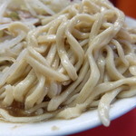 ラーメン二郎 - 麺