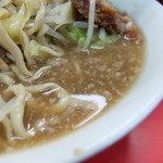 ラーメン二郎 - スープ