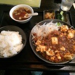 仲達 - 麻婆豆腐！（Ｃセット）全景。