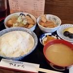 田舎料理　やまがた - 「里イモ煮定食 (950円)」