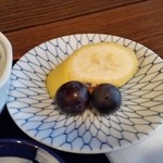 田舎料理　やまがた - デザートも一緒に付いていきます