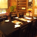 Kanwa Chuubou Sakuraya - テーブル席