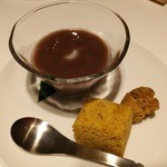 わかば食堂 - 15.10.28【中華香彩 JASMINE 口福厨房 日本橋店 大城昌宏シェフ】陳皮紅豆沙・開口笑