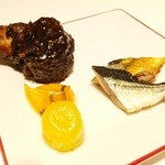 わかば食堂 - 15.10.28【中華香彩 JASMINE 口福厨房 日本橋店 大城昌宏シェフ】糖醋排骨・茶燻秋刀魚