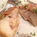 VIA Brianza - 2015秋　巨大生ポルチーニのフライ、中はトロトロです！