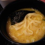 天丼やトップライト - 1511_天丼やトップライト_小さな天丼と平麺＠1,000円(平麺)