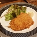 季節料理と静岡おでん しんば - 生ダラフライもさっくりふわふわで美味しい