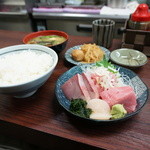 高はし - 20151023 刺身定食