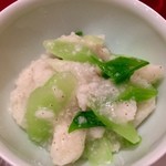 中華 うずまき - 【15年11月】チシャトウとひえの煮込み。初めての食感。。。