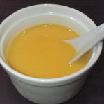 中国料理 星華 - かぼちゃのスープ（タピオカ入り）