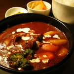 軽井沢虎杖 - 当店一押し「軽井沢ビーフシチュー」。コクがあるのにあと味爽やか。