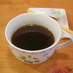 Tachibanaya - 食後のコーヒーは無料サービス