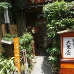 蕎亭 大黒屋 - 店構え・初訪時は、昼臨休＿