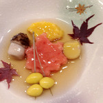 桂新堂本店 お食事処 百福庵 - 秋の吹寄せ煮