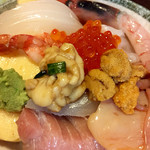 幸喜寿し - 11.7
      ご飯少なめのちらし