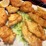 幸喜寿し - 11.7
      帆立、烏賊、鯵の揚げ物