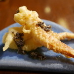 佳肴みを木 - 白いかのフリット、タプナードソース