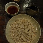酒盃 - 手打ちそば(600円)