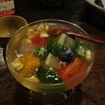 酒盃 - サラダのジュレ