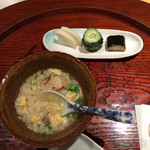 花小路 さわ田 - すっぽん鍋の〆はやっぱり雑炊