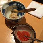 花小路 さわ田 - 薬味はおろししょうがと一味